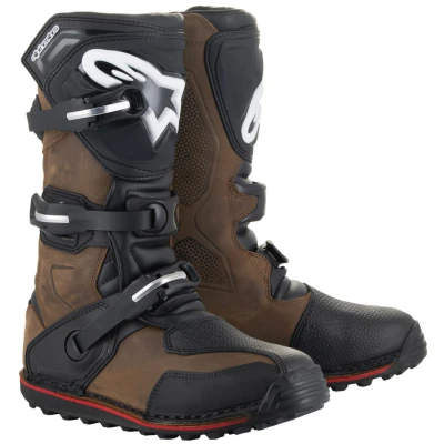 Afbeelding van Alpinestars 2022 Tech T Trail Laarzen Bruin OILED maat 6 = 39