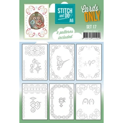 Afbeelding van Stitch and Do Cards Only Set 17