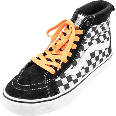 Afbeelding van Sneakerveters Feterz Platte oranje schoenveter 140cm 10 mm breed