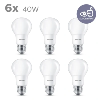 Afbeelding van Philips LED 40W A60 E27 WW 230V FR ND 6CT 4