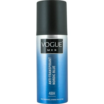 Afbeelding van 3x Vogue Anti Transpirant Nordic Blue 150 ml