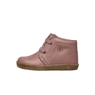 Afbeelding van Falcotto Grafs veterschoen van nappaleer, Roze, 18 EU