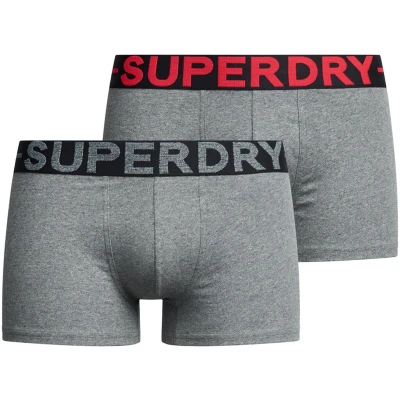 Afbeelding van Superdry Duopak boxers van biologisch katoen Heren Ondergoed
