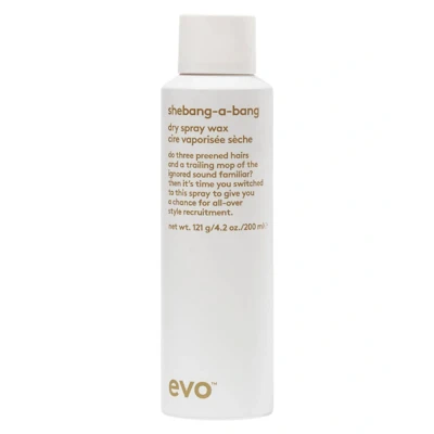 Afbeelding van Evo Shebang a bang Dry Spray Wax 200ml Haibu by Kapperskorting.com