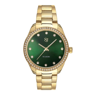Afbeelding van SIF JAKOBS JEWELLLERY VALERIA WATCH SJ W1046 CZ YG