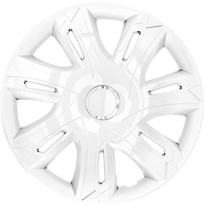 Afbeelding van NRM Wieldoppen Supernova wit gelakte 15&#039;&#039; 4 stuks