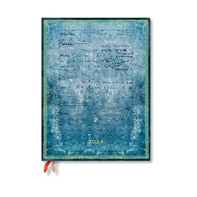 Afbeelding van Paperblanks Flexi Planners van 12 maanden 2024 Wilde, Het belang serieus zijn Dag in één Ultra (180 x 230 mm)
