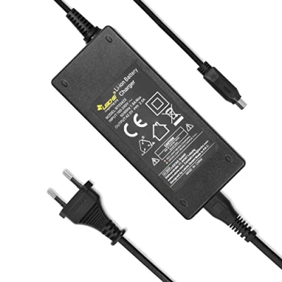 Afbeelding van LEICKE ULL 42 V 2 A oplader voor Fischer elektrische fiets, EurCon Can 3 polig Phylion DZLM3620 M2, geschikt 36 batterij van Cita, Viator, Terra, Montis