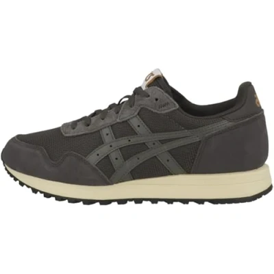 Afbeelding van Asics Hardloopschoenen voor op de weg, Heren, Maat: 41.5, Obsidian grey truffle Leer en textiel