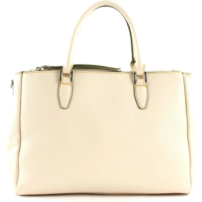 Afbeelding van FREDsBRUDER Leren Handtas Schoudertas Bella Rivoli Beige