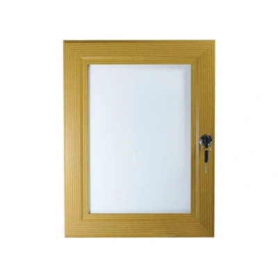Afbeelding van Posterlijst Seco A4 Perspex licht hout afsluitbaar