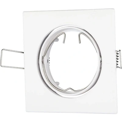 Afbeelding van V TAC VT 779 WH SQ GU10 LED inbouwspots Wit IP20