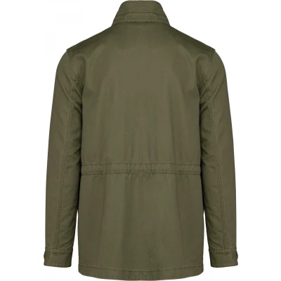 Afbeelding van Kariban Heren Safarijasje K6164 Washed Light Khaki