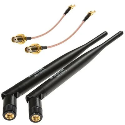 Afbeelding van Nooelec ADS B Discovery 5 dBi (High Gain) antennepakket 1090 MHz en 978 voor SMA MCX aangesloten software gedefinieerde radio&#039;s (SDR&#039;s)
