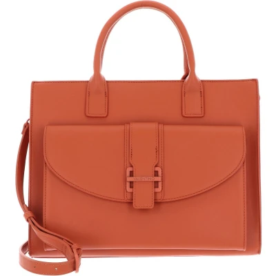 Afbeelding van VALENTINO Schoudertas Dejavu RE Shopping Bag Arancio Oranje