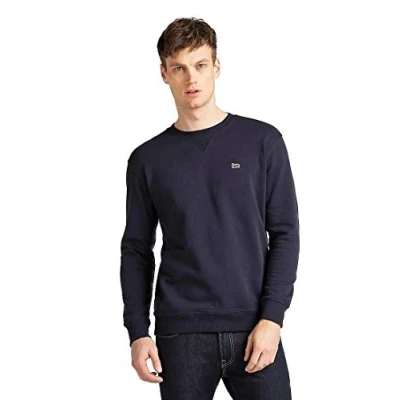 Afbeelding van Lee Plain CREW SWS Sweater, Heren, Maat: 3XL, Midnight navy