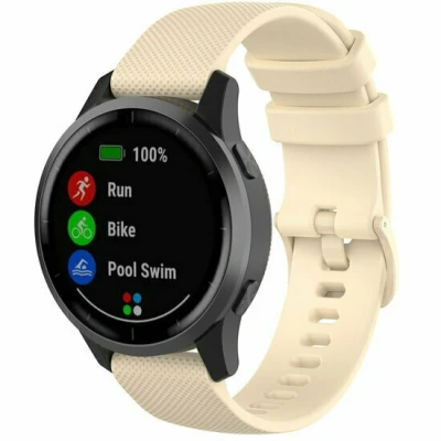 Afbeelding van Garmin Approach S12 / S40 S42 Sportband met motief Beige