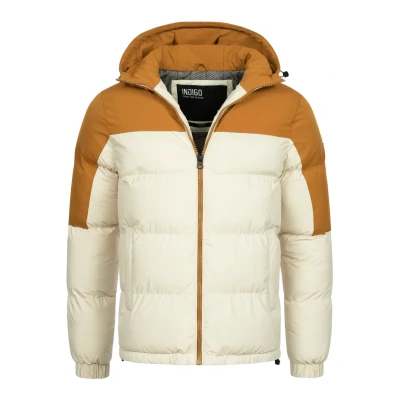 Afbeelding van Indicode Jeans Danix Winterjas, Heren, Maat: Small, Fog