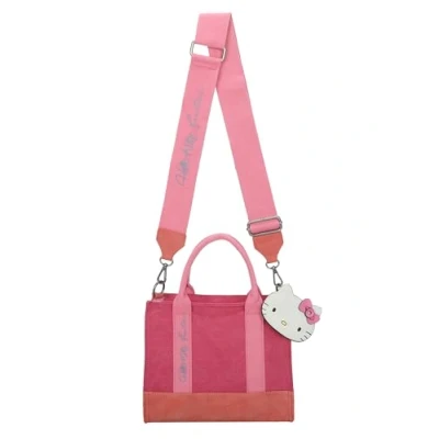 Afbeelding van Fritzi aus Preussen Dames Hello Kitty Izzy09 Canvas Pink Cat Cross, roze, Eén Maat