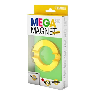 Afbeelding van Dahle Mega Magnet Circle, Neodymium Magneet, Cirkelvormig, Geel Magneten