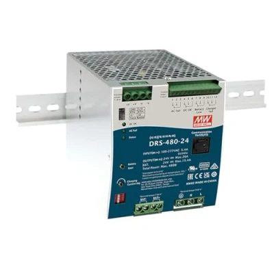 Afbeelding van Mean Well DRS 480 24 DIN rail netvoeding V 20 A W Aantal uitgangen: 1 x Inhoud: stuk(s)