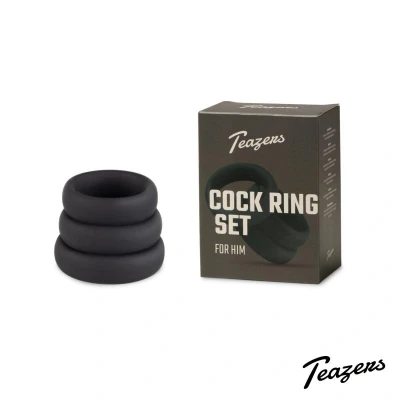Afbeelding van Teazers Cock En Balring Set 3 Stuks