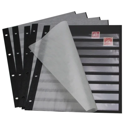 Afbeelding van Safe, Compact Classic Postzegel insteekbladen 4 rings