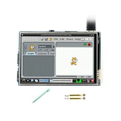 Afbeelding van Waveshare 3.5 inch 480x320 TFT LCD Display IPS Touch Screen Monitor for Raspberry Pi B+/2B/3B/3B+ Support Raspbian/Ubuntu/Kali