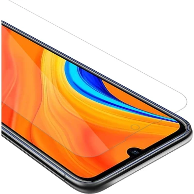 Afbeelding van Cadorabo Screenprotector geschikt voor Huawei Y6S Pantser film Beschermende in KRISTALHELDER Geharde (Tempered) display beschermglas 9H hardheid met 3D Touch