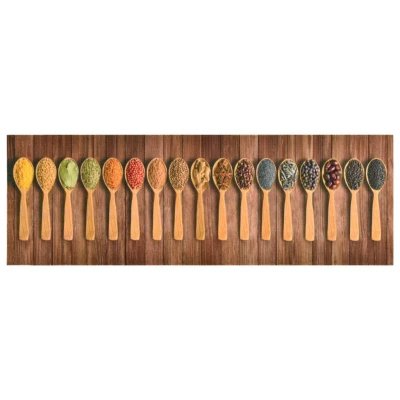 Afbeelding van Keukenmat wasbaar Spoons 60x300 cm