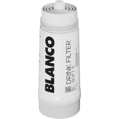 Afbeelding van BLANCO Drink Filter Soft S, minder kalk. Meer smaak, geschikt voor: Drink.soda &amp; CHOICE.all, anti kalkfilterpatroon, optimaliseert het drinkwater, filtercapaciteit: 670 liter bij 12 dTH