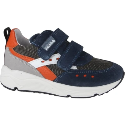 Afbeelding van Develab 45281 699 jongens klittenbandschoenen maat 27 blauw