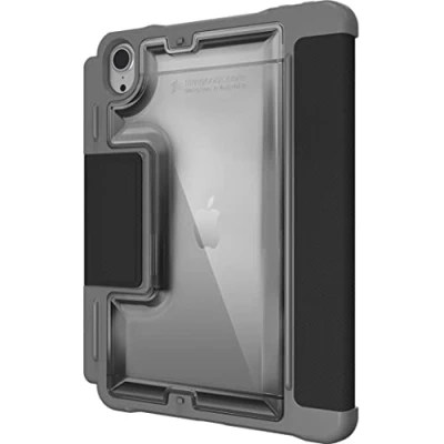 Afbeelding van STM Dux Plus voor iPad Mini 6e generatie (2021, 8,3 inch) Robuuste hoes met Apple Potloodhouder, magnetische sluiting om te staan en slaap /waakhoes Mil Spec valgetest Zwart (STM 222 341GX 01)