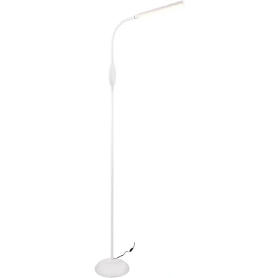 Afbeelding van REALITY TORO Vloerlamp Wit incl. 1x SMD 5W Touch functie Aanspabare lichtkleur Flexibel