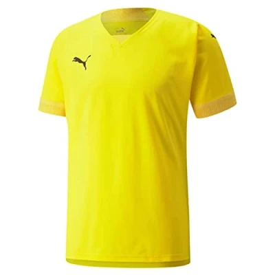 Afbeelding van Puma Teamfinal Fussball Voetbalshirt, Heren, Maat: XL, Cyber yellow freesia