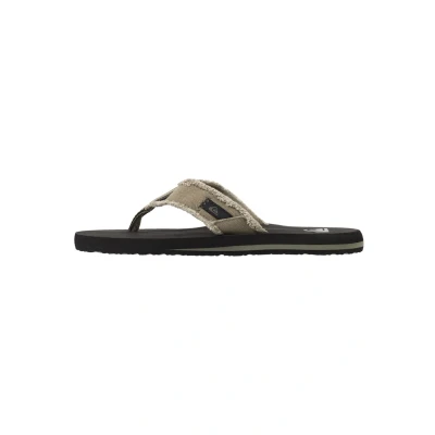Afbeelding van Quiksilver Badslippers, Heren, Maat: 44, Green/black/brown Textiel