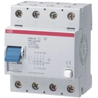 Afbeelding van Abb componenten aardlekschakelaar 4 polig 125a 400v type a lcw 10ka mod ip20 2csf204123r3950