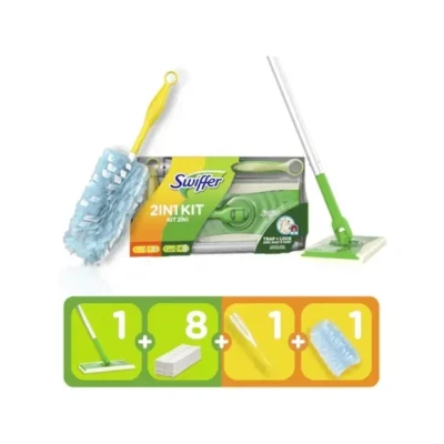 Afbeelding van Swiffer Stof wis Systeem Vloeren Combi Pet Starterkit