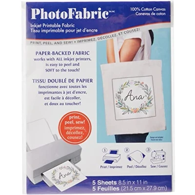 Afbeelding van Blumenthal Lansing PhotoFabric, Katoen, Wit, 21,5cm x 27,9cm