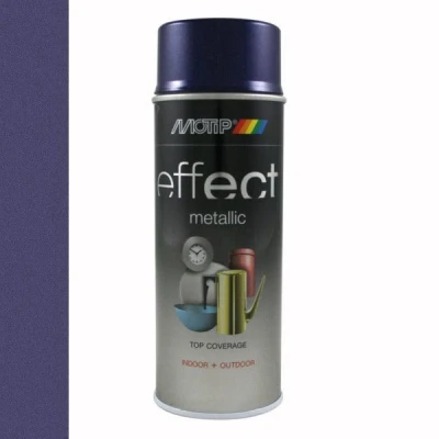 Afbeelding van Motip Deco Effect Metallic Paars 400 ml