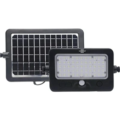 Afbeelding van Brennenstuhl SOL ML 1000 Led schijnwerper op zonne energie voor buiten met onafhankelijk zonnepaneel, kabel van 3 m, grote radius, bewegingsmelder, 120