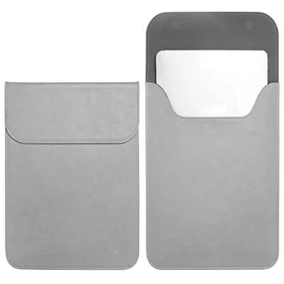 Afbeelding van TECOOL 12.3 13 inch Laptophoes, Notebook Beschermhoes Hoes Tas Sleeve Case Cover voor 2018 2020 Macbook Air A2179 / A1932, 2016 Pro 13, Surface X 7 6, Dell XPS Grijs