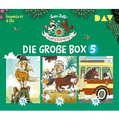 Afbeelding van Die Haferhorde große Box 5 (Teil 13 15): Ungekürzte Lesungen mit Bürger Lars Dietrich