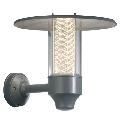 Afbeelding van Konstsmide Nova 406 310 Buitenlamp (wand) Halogeen GU10 50 W Zilver