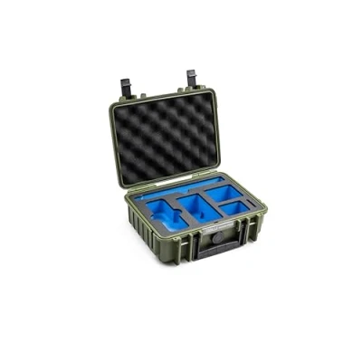 Afbeelding van B &amp; W International Transportkoffer drone.case PP.41.InstaX4 4.1 l (b x h d) 270 215 105 mm Brons, Groen PP.41.BG.InstaX4