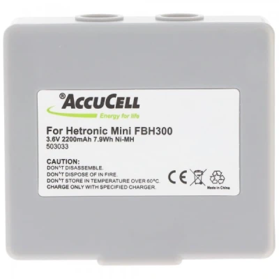 Afbeelding van AccuCell batterij geschikt voor Hetronic kraanbesturing 3,6 volt 1500 mAh