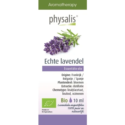 Afbeelding van Physalis Aromatherapy Echte Lavendel 10ML
