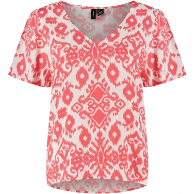 Afbeelding van Vero Moda Easy Joy V neck S/S Shirt Dames
