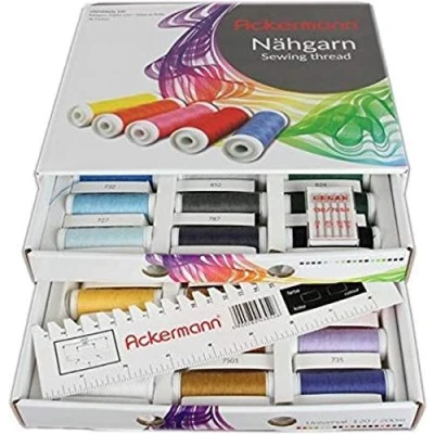 Afbeelding van Ackermann Naaiassortiment, 42 delig (niet geïdentificeerd)