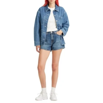 Afbeelding van Levi&#039;s 80S MOM Jeansshort, Dames, Maat: 24, You sure can
